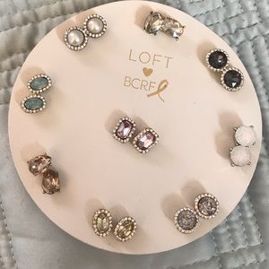 LOFT Earring set- 9 pairs